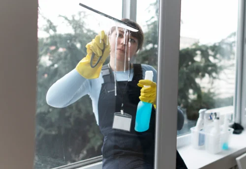 Nettoyage de vitres intérieures et extérieures à Auriébat